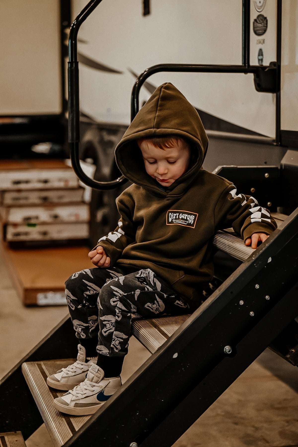Rad Rascals Youth Dirt Garage Hoodie
